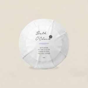 Put Me To Sleep Bath bomb front view