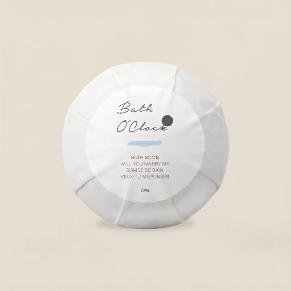 Will You Marry Me Bath Bomb Front View