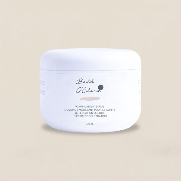Celebration O'Clock Foaming Body Scrub Front View