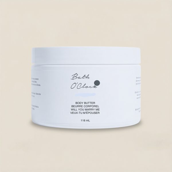 Will You Marry Me Body Butter Front View