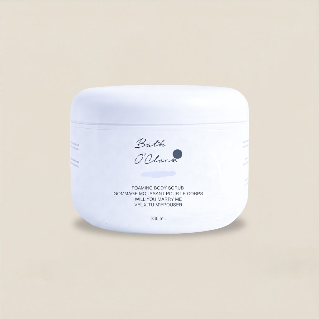 Will You Marry Me Foaming Body Scrub Front View