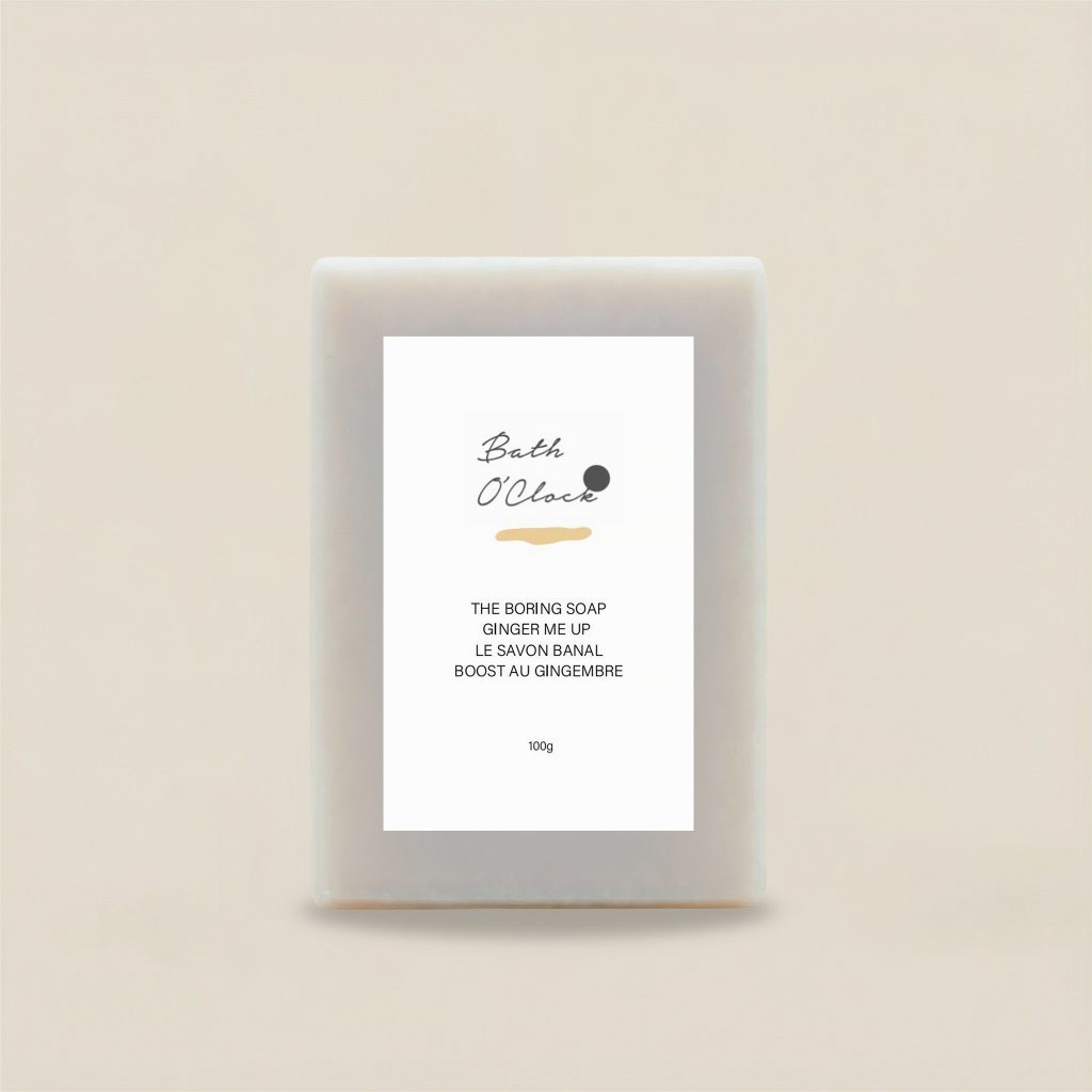 Ginger Me Up Boring Soap Front View