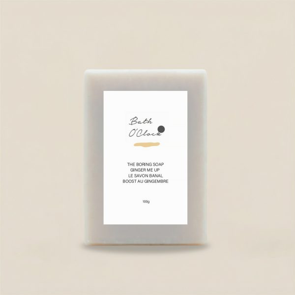 Ginger Me Up Boring Soap Front View